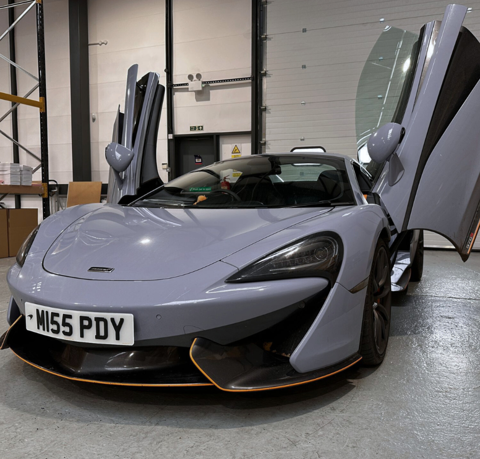 McLaren 570s Front Plate