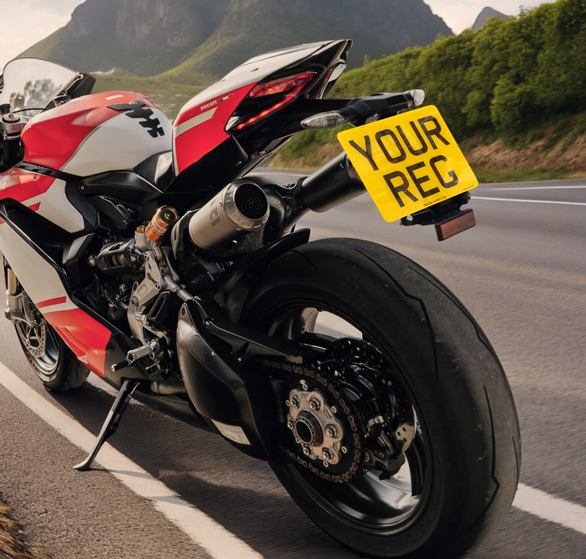 Ducati Bike Plate